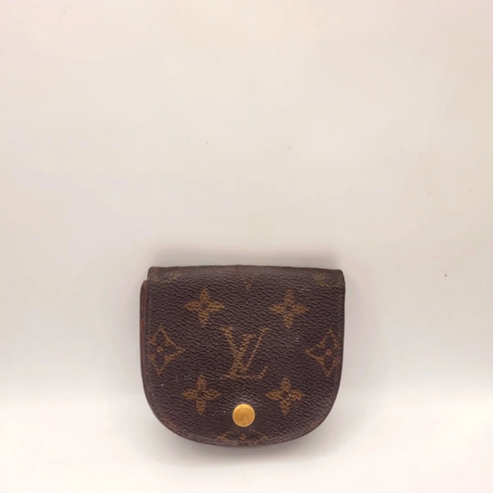 Louis Vuitton Monogram Purse Gousset Coin Wallet
